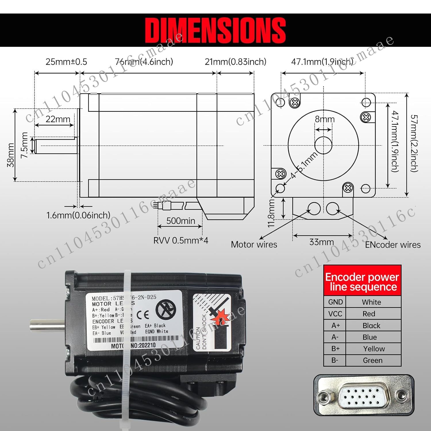 2N.m Nema23 Closed Loop Servo  - Nema 23 Closed Loop Stepper Motor Driver Kit review and price