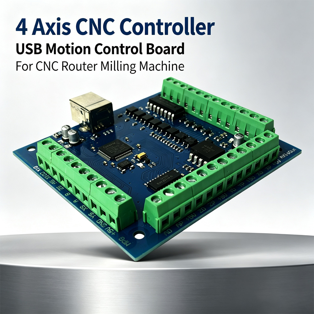 CNC Motion MACH3 4-Axis Contro - Mach3 Usb Cnc Controller 4 Axis 100Khz review and price