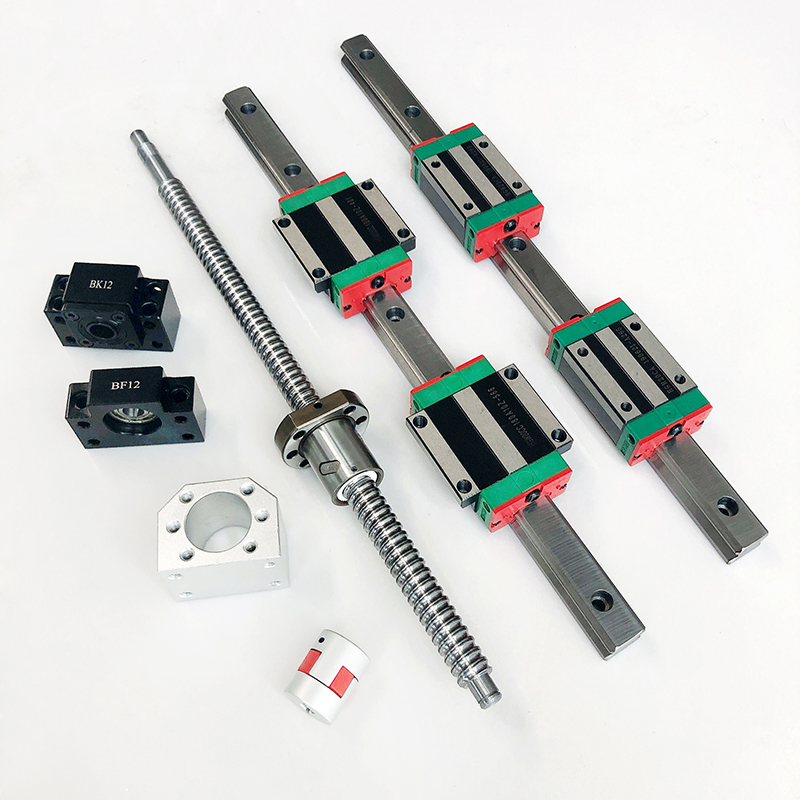 2 set HGR20 HGR15 Linear Guide - Hgr20 Linear Guide Rail Ballscrew Set review and price