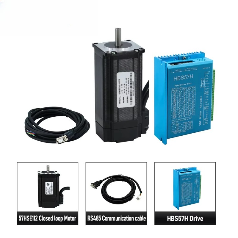 HLTNC 57 Nema23 57HS112mm 2Pha - Nema 23 Closed Loop Stepper Motor Driver Kit review and price