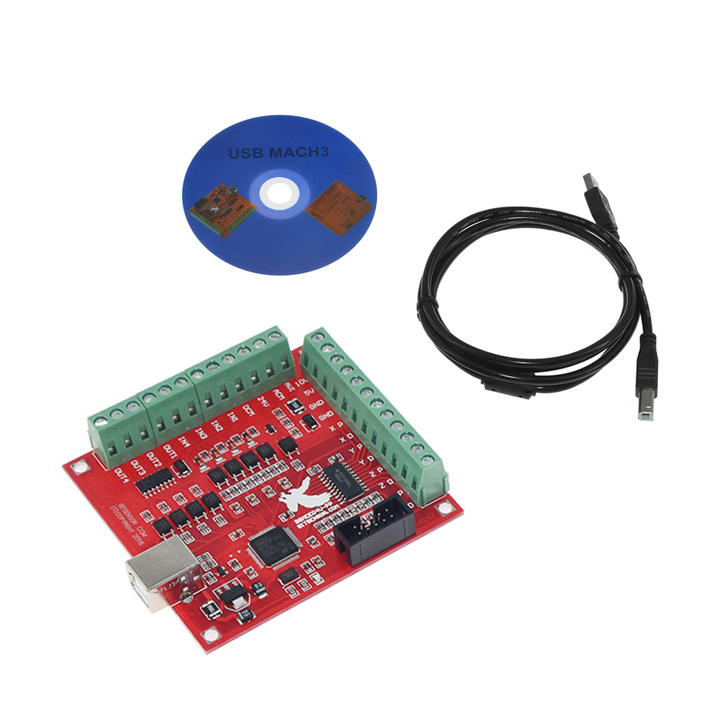 Breakout Board CNC USB MACH3 4 - Mach3 Usb Cnc Controller 4 Axis 100Khz review and price