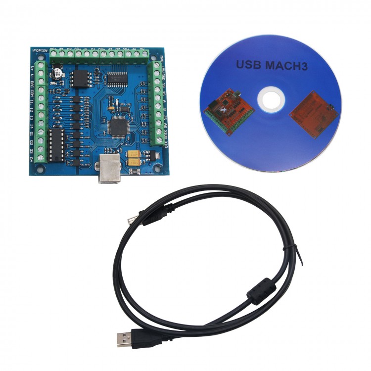 MACH3 4-Axis USB CNC Controlle - Mach3 Usb Cnc Controller 4 Axis 100Khz review and price